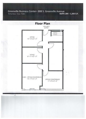 Greenville Business Center: 888 S Greenville Ave, Richardson, TX 75081